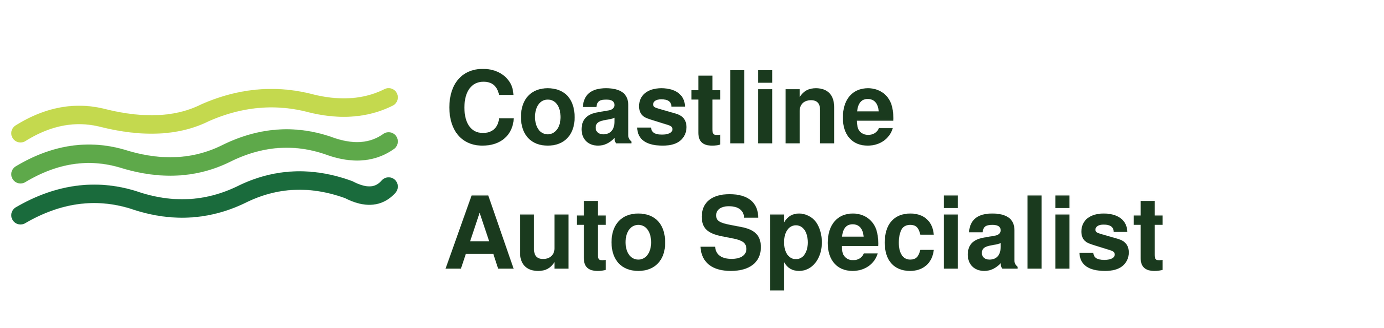 Coastline Auto Specialist Logo - Transparent